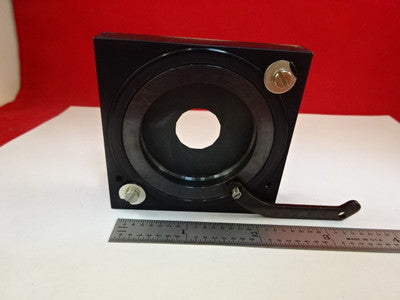 MICROSCOPE PART REICHERT AUSTRIA IRIS DIAPHRAGM ILLUMINATOR OPTICS AS IS V4-A-04