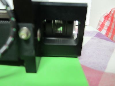 OPTICAL LASER  LINEAR STAGE POSITIONING WITHOUT MOTOR OPTICS AS IS BIN#A1