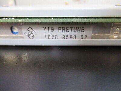 BOARD for ROHDE & SCHWARZ EMI RECEIVER YIG PRE-TUNE 1020.8590.02 &B5-A-02