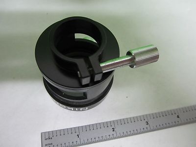 MICROSCOPE PART NIKON JAPAN HOLDER LENS WITHOUT OPTICS AS IS BIN#S9-03