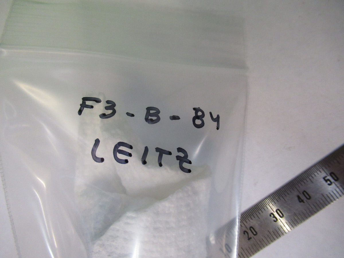LEITZ WETZLAR GERMANY GLASS PRISM MOUNTED MICROSCOPE PART AS PICTURED &F3-B-84