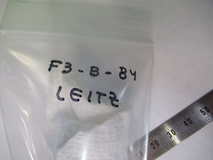 LEITZ WETZLAR GERMANY GLASS PRISM MOUNTED MICROSCOPE PART AS PICTURED &F3-B-84