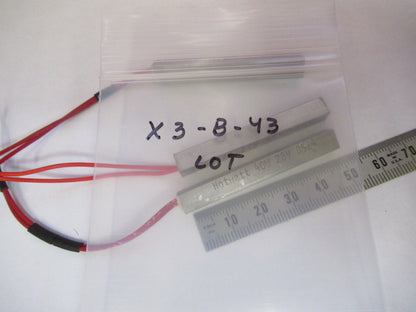 LOT HIGH VACUUM CARTRIDGE HEATERS 40W 28V  AS PICTURED X3-B-43
