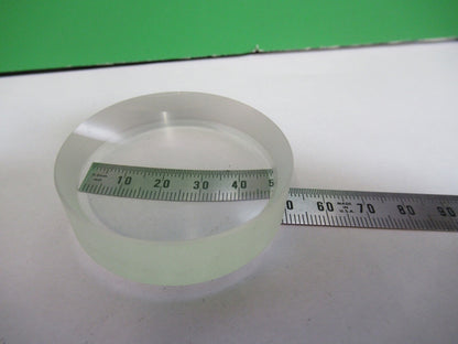 OPTICAL 50mm DIAMETER CONVEX CONCAVE  THICK LENS LASER OPTIC AS PICTURED Q7-B-50