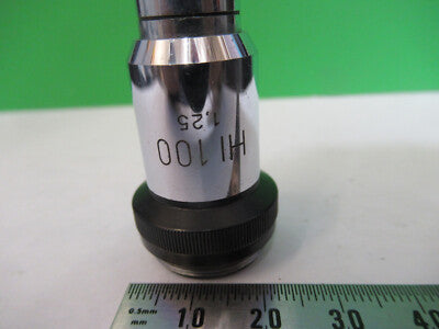 Wild Swiss Hi 100X Objective Lens Microscope Part