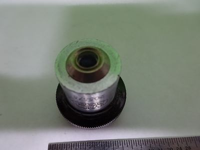 FOR PARTS MICROSCOPE OLYMPUS M10 OBJECTIVE  JAPAN OPTICS BIN#K1-M-24