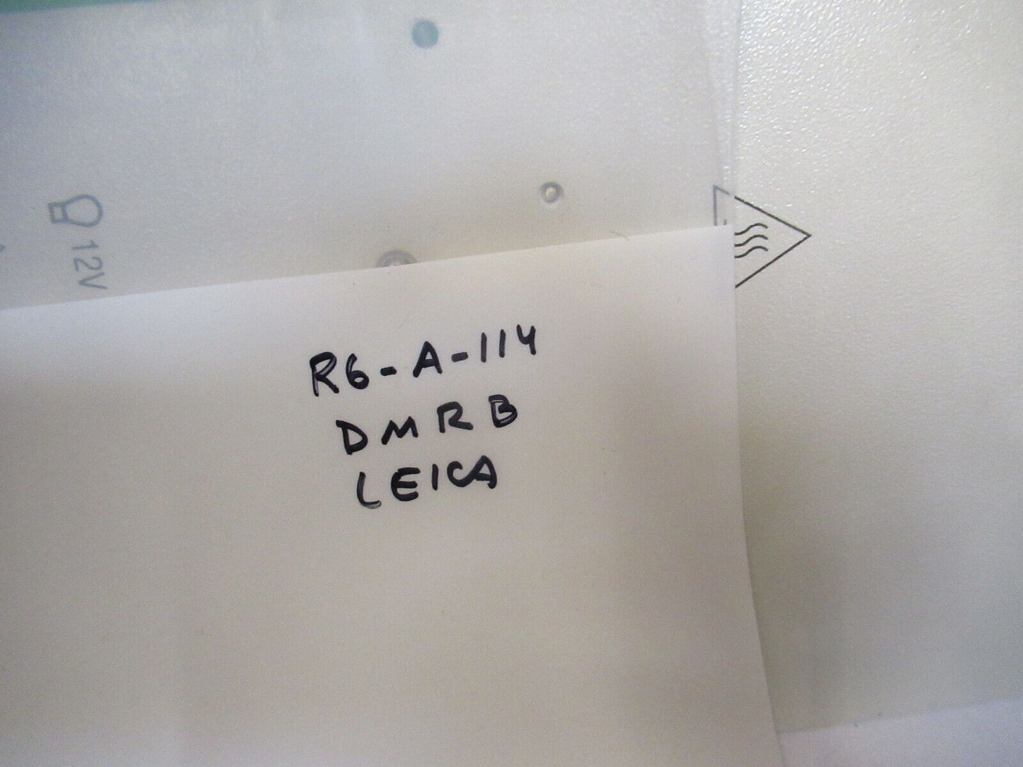 LEICA DMRB POWER SUPPLY ASSEMBLY GERMANY MICROSCOPE PART AS PICTURED &R6-A-114