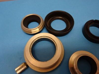LOT OF ACCESSORIES for MICROSCOPE PARTS AS IS &90-A-19