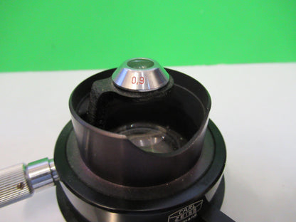 CARL ZEISS GERMANY CONDENSER + IRIS MICROSCOPE PART AS PICTURED X9-B-24