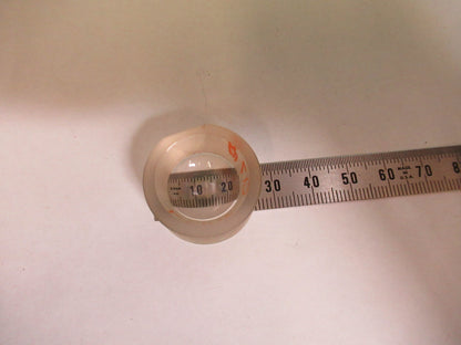 OPTICAL  WEIRD LENS PLANO CONCAVE TOOL GLASS OPTICS AS PICTURED 80-B-30