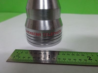 Microscope Part Rare Elgeet Cinematar Telephoto Lens Optics
