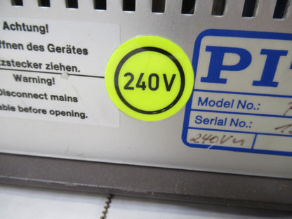 PHYSIK INSTRUMENTE P-263 PIEZO HIGH VOLTAGE GERMAN POWER SUPPLY AS PICTURED TD-4