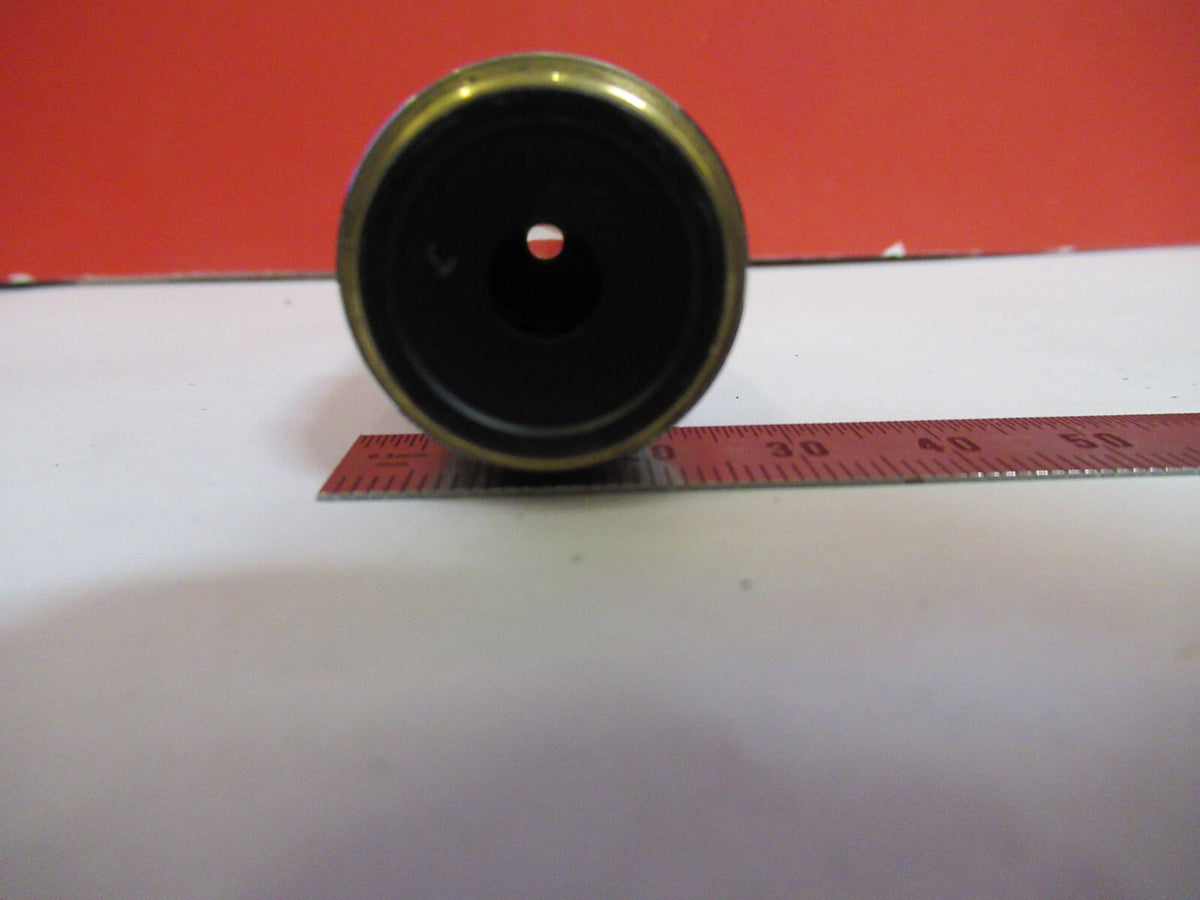 Meiji Japan 100X /160 Objective Lens Microscope Part