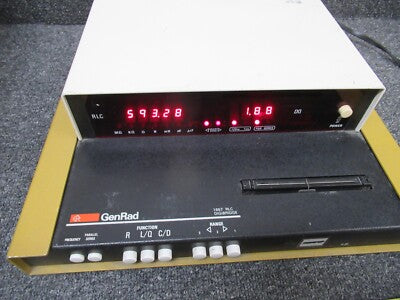 GENRAD GENERAL RADIO 1657 RLC DIGIBRIDGE ELECTRONIC METER AS PICTURED &TC-4