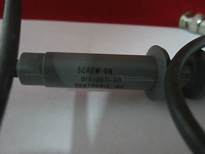 TEKTRONIX TEK SCREW ON 013-0071  FREQUENCY PROBE OSCILLOSCOPE AS IS BIN#8Y