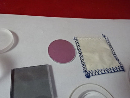 Lot Optical Lenses + Filters Pro Optics