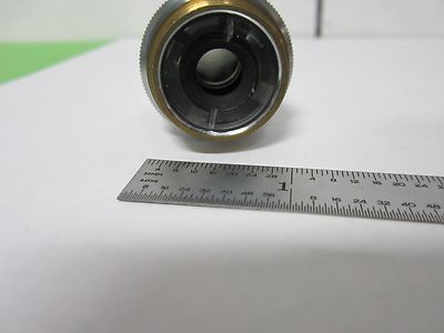 Microscope Objective 40X [scratched] Bausch & Lomb Optics AS IS Bn