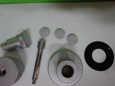 MICROSCOPE PART POLYVAR REICHERT LEICA SET OF KNOBS AS IS BIN#W2-16