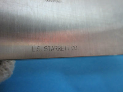 L.S. STARRETT WEBBER 4" STANDARD BLOCK INSPECTION METROLOGY BIN#23