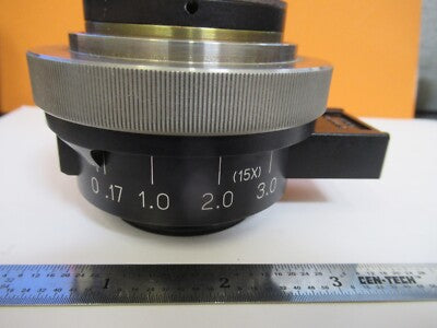 OLYMPUS JAPAN REFLECTIVE CONDENSER OPTICS MICROSCOPE PART AS PICTURED &5M-A-03