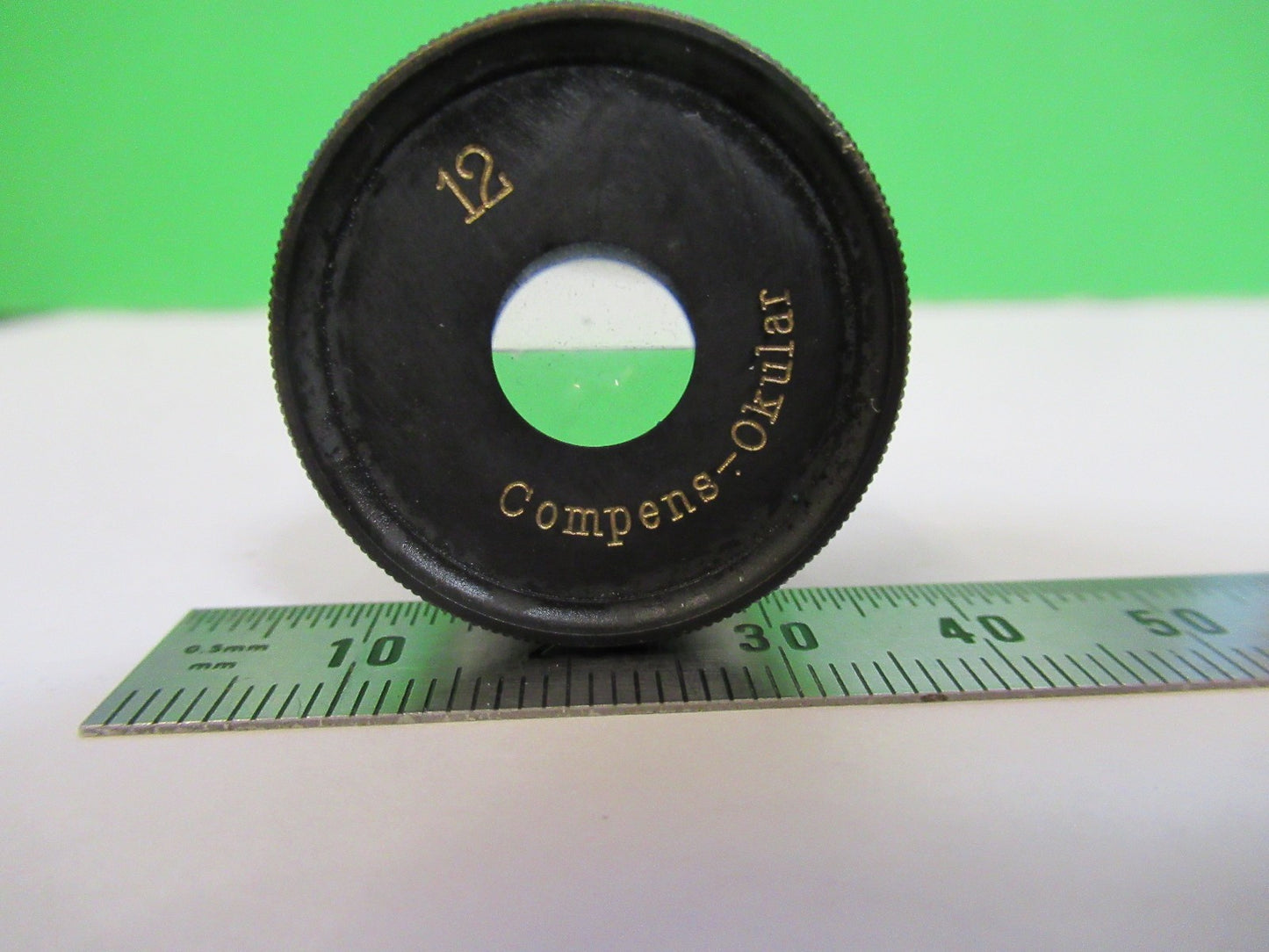 CARL ZEISS GERMANY OCULAR EYEPIECE LENS MICROSCOPE PART AS PICTURED Y3-B-31