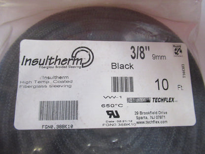 High Temperature 650C Fiberglass Sleeving Insultherm