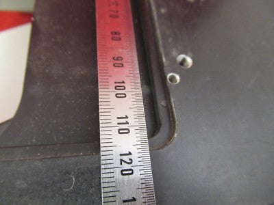 ZEISS GERMANY STAGE TABLE MICROMETER MICROSCOPE PART OPTICS AS PICTURED &FT-2-30