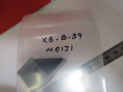 MEIJI JAPAN MOUNTED GLASS PRISM MICROSCOPE PART AS PICTURED X8-B-39