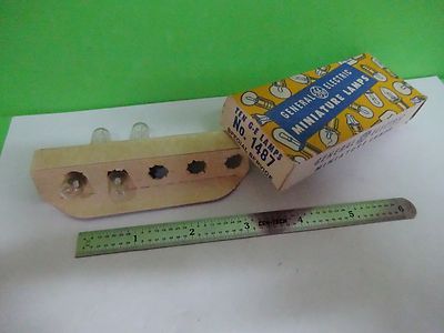 Lot 4 Ea Lamp Bulb Ge 1487
