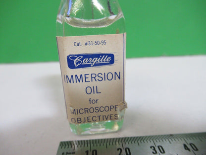 BAUSCH LOMB CARGILLE IMMERSION OIL MICROSCOPE PART AS PICTURED Q7-B-43