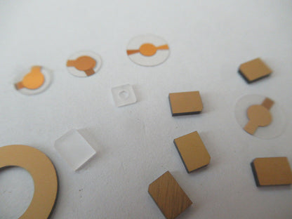 LOT XY XY-CUT PIEZO QUARZ PIEZOELEKTRISCHE ROHLINGE ULTRASCHALLSENSOR &amp;F5-A-157