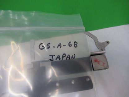 JAPAN ASSEMBLY XY STAGE TABLE MICROSCOPE PART AS PICTURED &G5-A-68