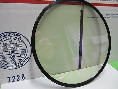 OPTICAL COATED LARGE 7.5" DIAMETER FILTER ANDV1010 LASER OPTICS AS IS BN#Q4-R-38