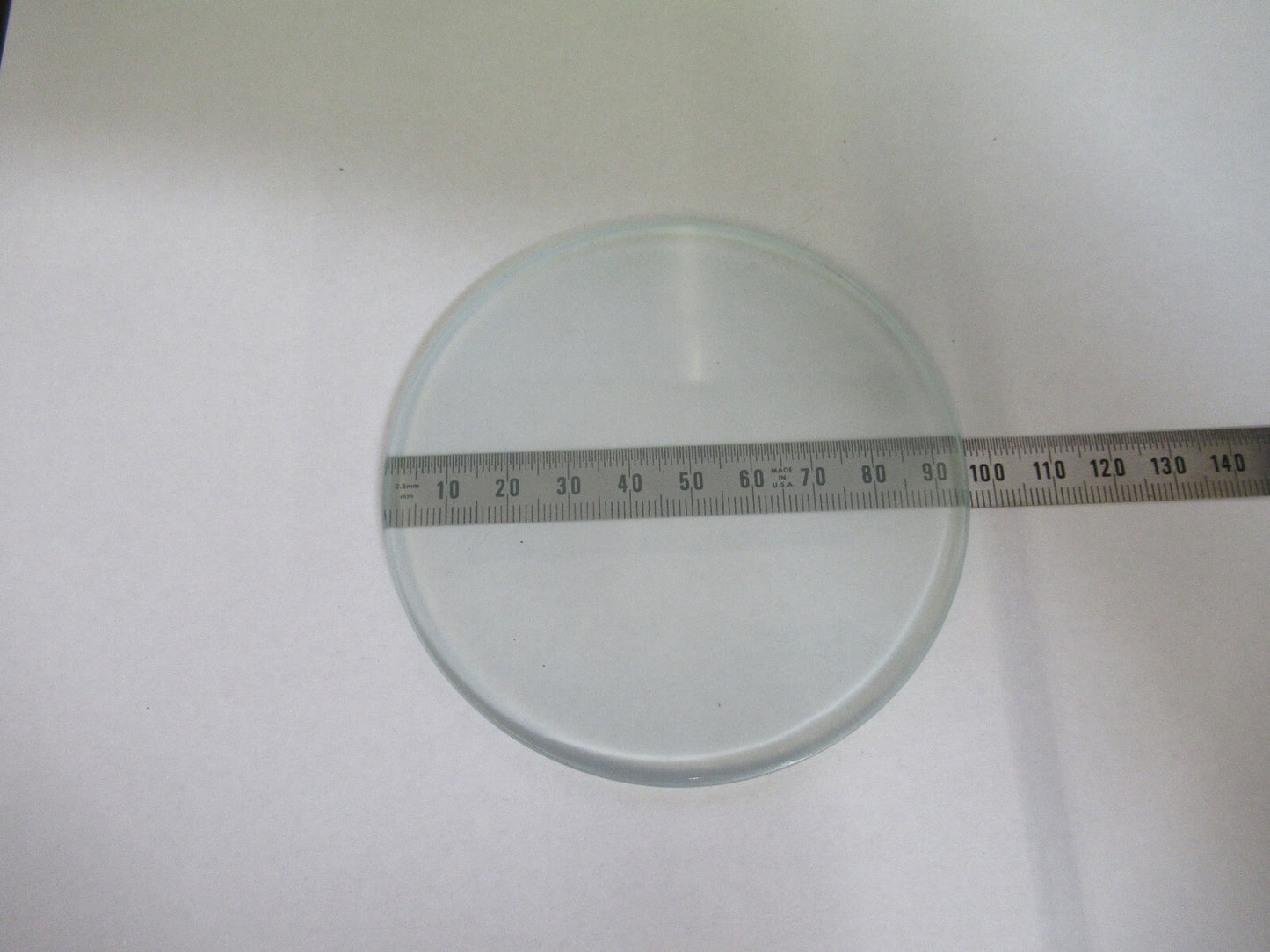OLYMPUS JAPAN GLASS SPECIMEN STAGE TABLE MICROSCOPE PART AS PICTURED #R7-B-05x