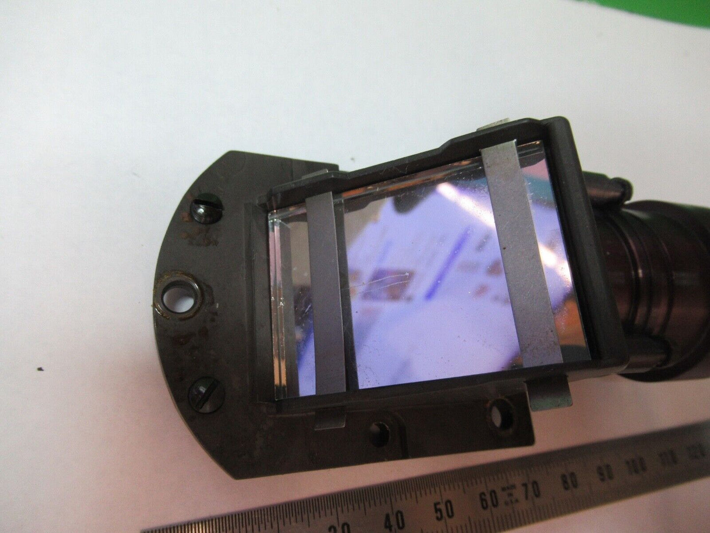 LEITZ WETZLAR GERMANY MIRROR DIFFUSER MICROSCOPE PART AS PICTURED  S2-C-106