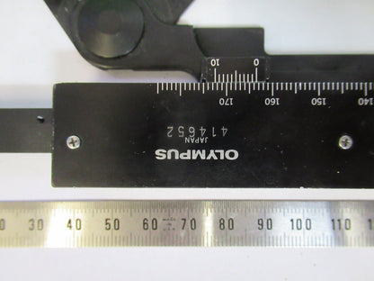 FÜR TEILE OLYMPUS JAPAN BÜHNENCLIPS MIKROSKOPTEIL WIE ABGEBILDET #W5-B-52