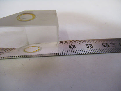 BAUSCH LOMB GLASS PRISM HEAD OPTICS MICROSCOPE PART AS PICTURED Y1-A-70