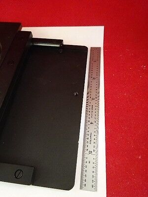 MICROSCOPE PART WILD HEERBRUGG SWISS M20 STAGE TABLE MICROMETER AS IS #64-A-03