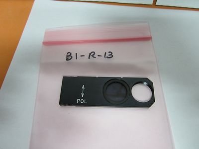 Microscope Part Polarizer Slide Germany Pol Optics