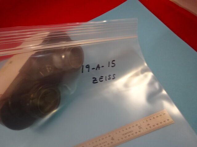 ZEISS GERMANY HEAD OPTICAL OPTICS MICROSCOPE PART AS IS #19-A-15