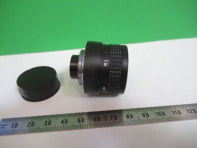 COSMICAR TV LENS INSPECTION 16mm OPTICS MICROSCOPE PART AS PICTURED &Q9-A-132