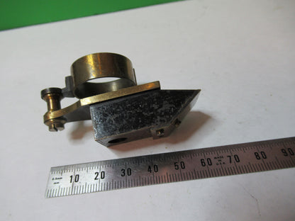 ANTIQUE BRASS NACHET PARIS PROJECTION PRISM ASSEMBLY MICROSCOPE PART X2-A-14