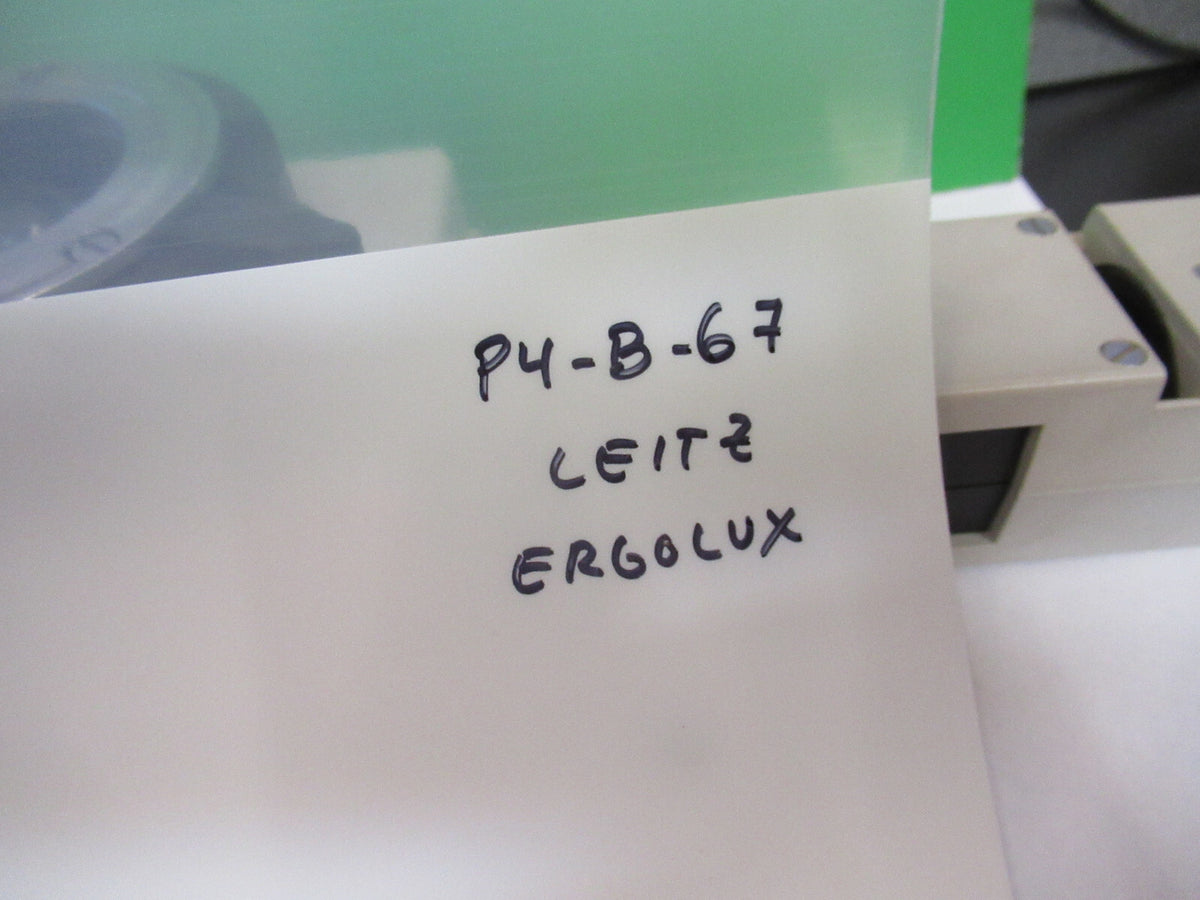 VERTICAL ILLUMINATOR 563466 LEITZ WETZLAR MICROSCOPE PART AS PICTURED P4-B-67