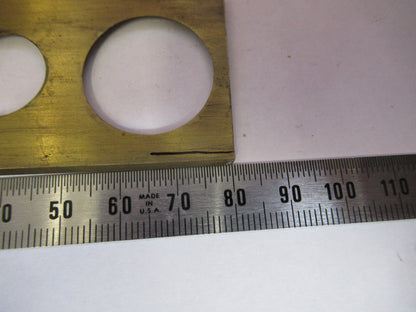 Antique Brass Beck London Rare Lens Slide Microscope Part
