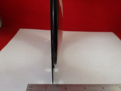 DYNASCOPE ENGLAND HUGE CONCAVE CONVEX LENS MICROSCOPE PART OPTICS AS IS &81-A-09