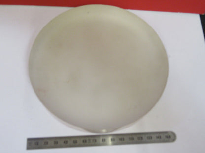 OPTICS HUGE PREFORM GLASS THICK & HEAVY 6" DIAMETER OPTICAL AS PICTURED T1-A-19