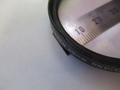 CAMERA LENS COVER FILTER TIFFEN SKYLIGHT 1A 49mm AS PICTURED R2-A-114