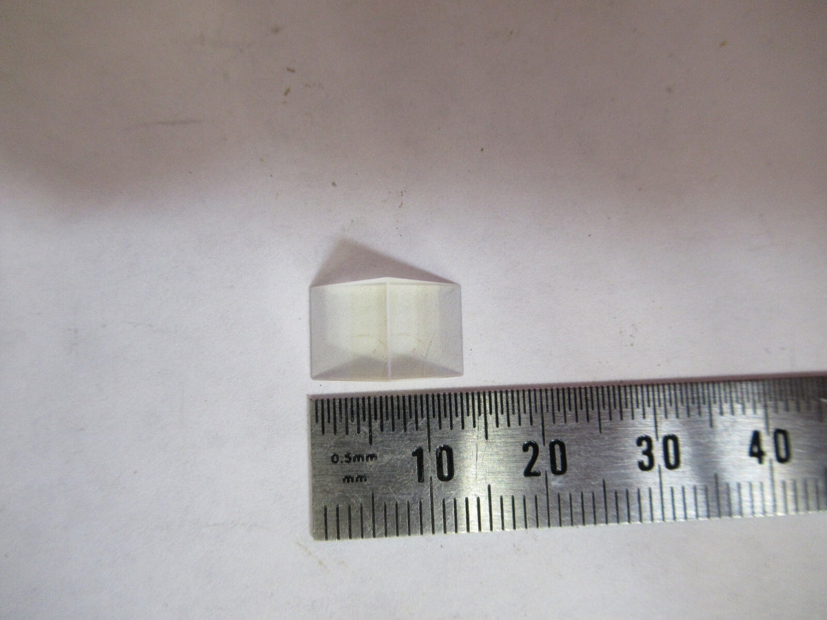 optical MINI glass PRISM MIL SPEC  laser optics as pictured  y3-a-17
