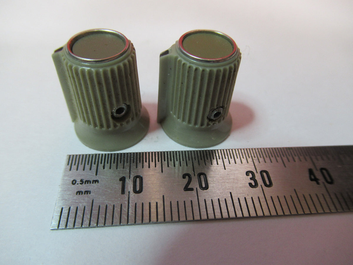 HP HEWLETT PACKARD SET OF PLASTIC KNOBS INSTRUMENT AS PICTURED Y6-B-14