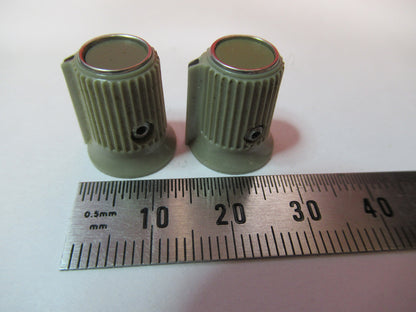 HP HEWLETT PACKARD SET OF PLASTIC KNOBS INSTRUMENT AS PICTURED Y6-B-14